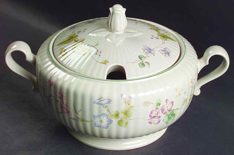 Wildflowers Tureen &  Lid by Mikasa-1