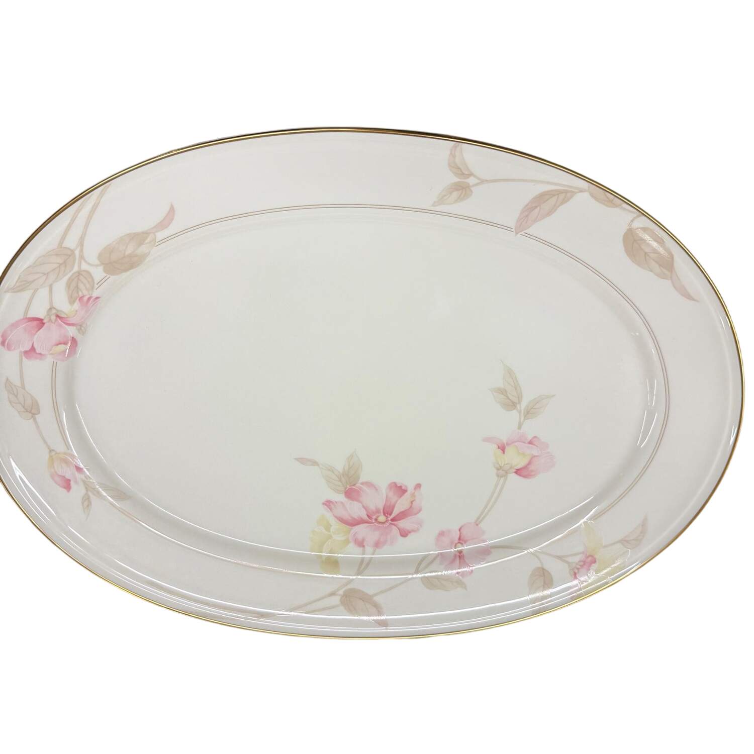 With Love 15" Oval Serving Platter by Mikasa-1