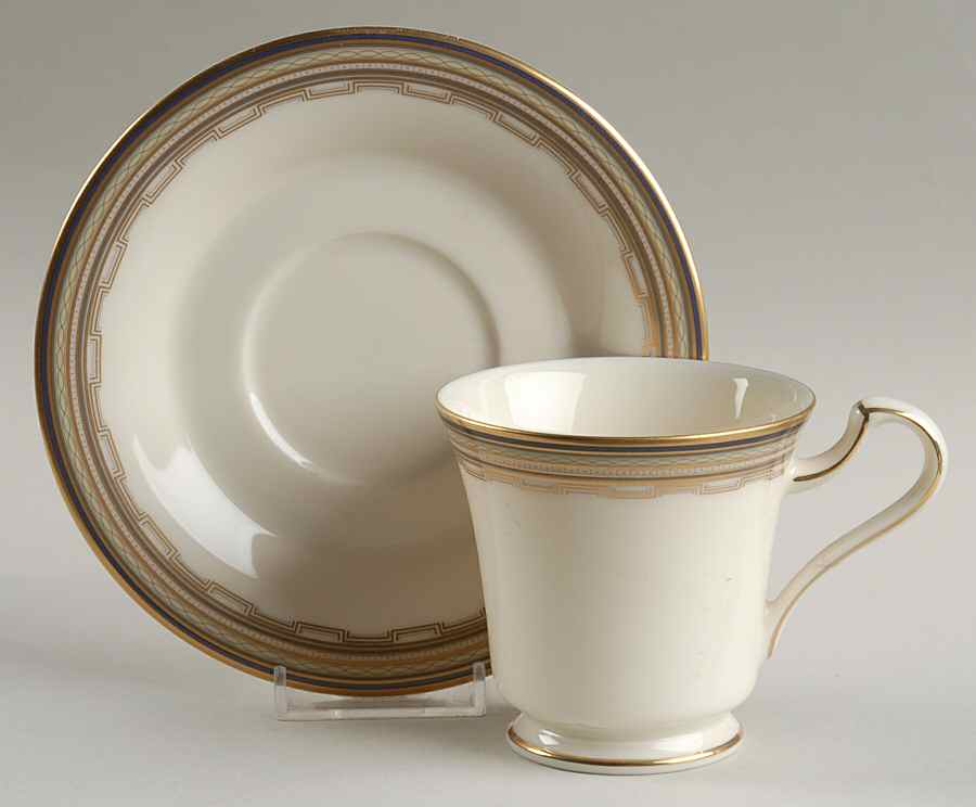 Wilshire Footed Cup & Saucer Set by Mikasa-1