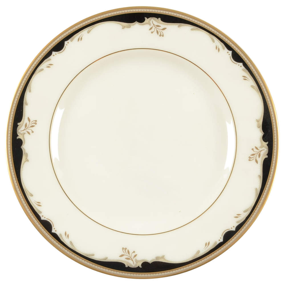 Winston Black Bread & Butter Plate by Mikasa-1