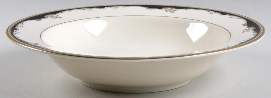 Winston Black 10" Round Vegetable Bowl by Mikasa-1