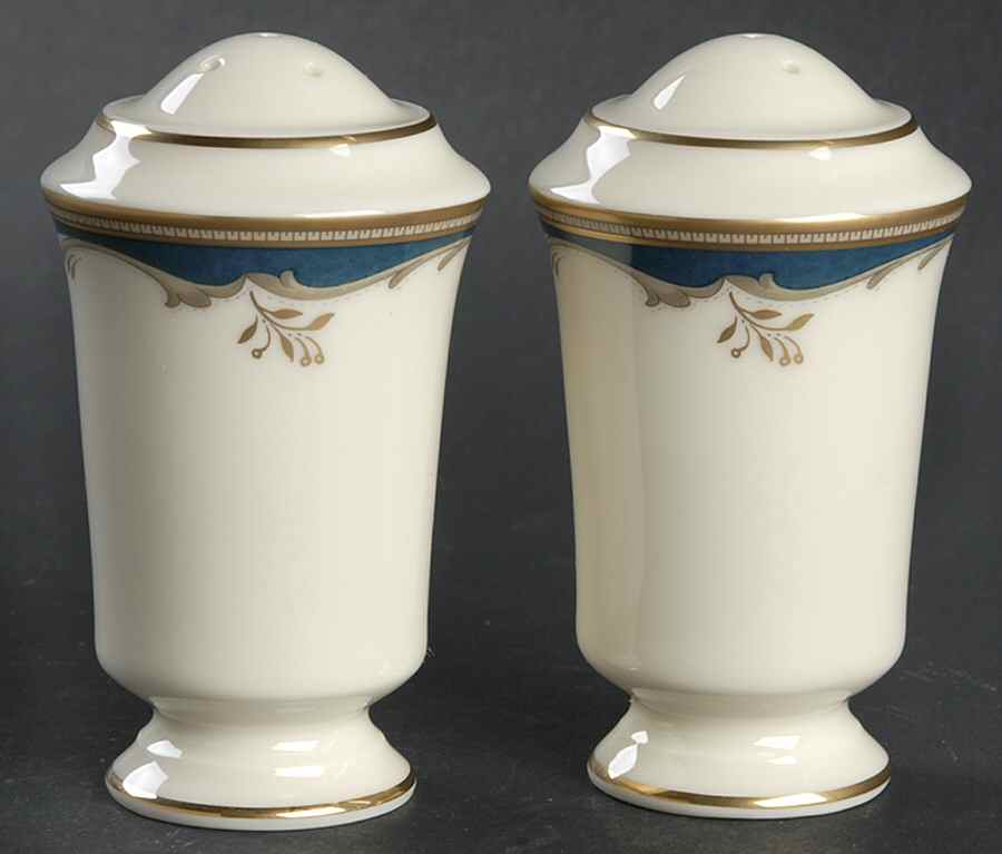 Winston Blue Salt & Pepper Set by Mikasa-1