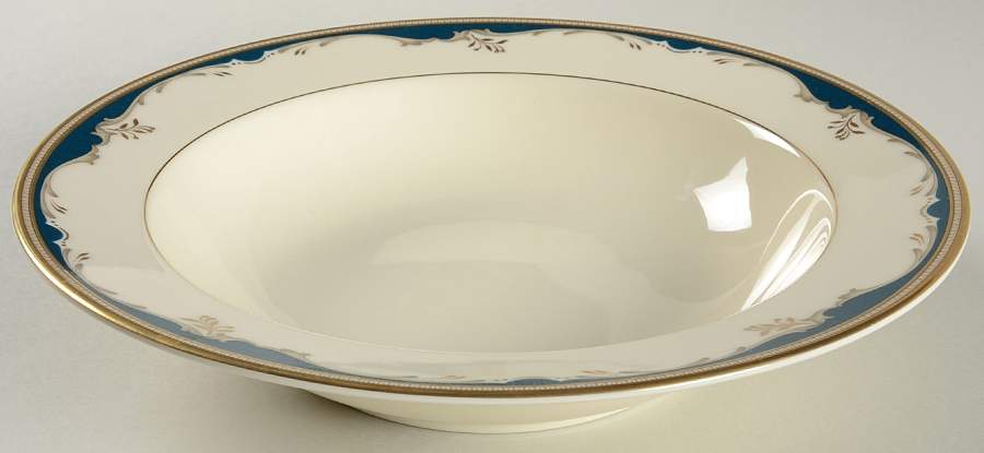 Winston Blue 10" Round Vegetable Bowl by Mikasa-1