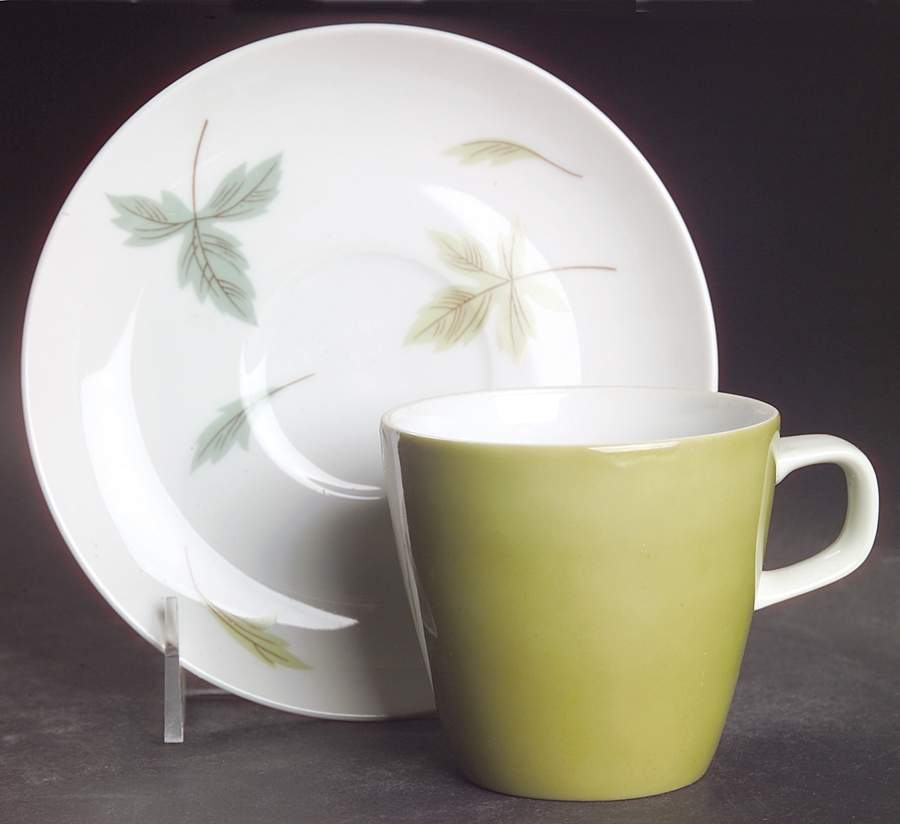 Windfall Flat Cup & Saucer Set by Mikasa-1