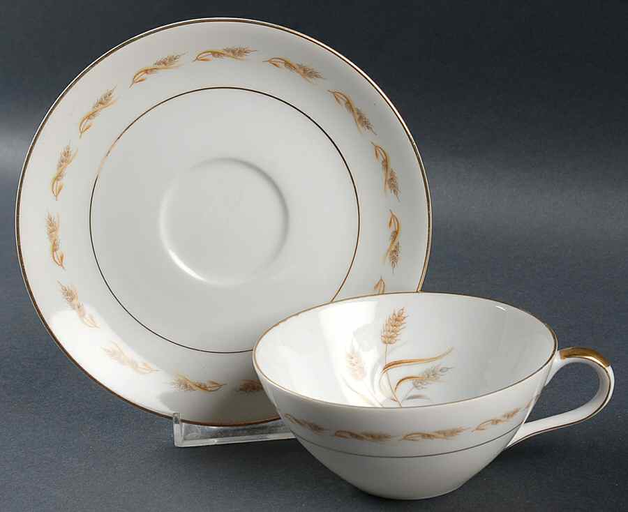 Windermere Flat Cup & Saucer Set by Mikasa-1