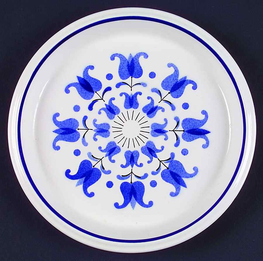 Windmill Salad Plate by Mikasa-1