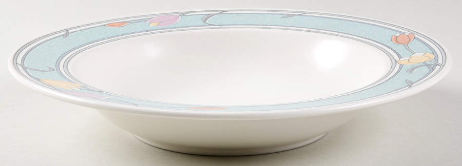 Winsome Large Rim Soup Bowl by Mikasa-1