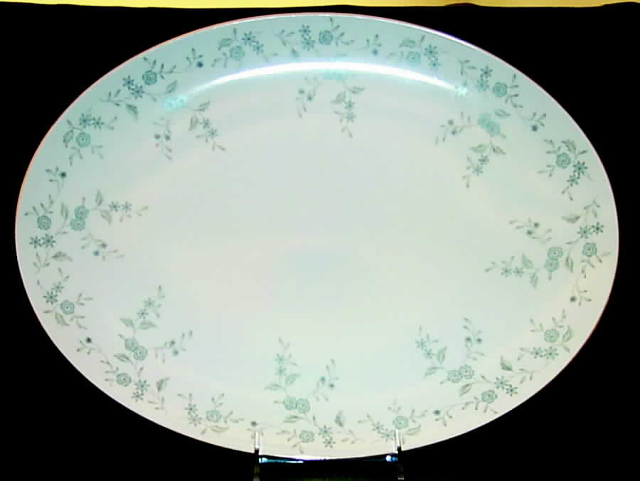 Winston 16" Oval Serving Platter by Mikasa-1