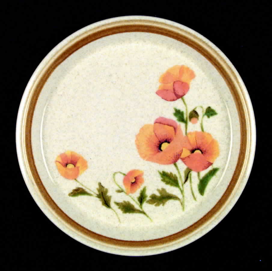 Wild Poppies Salad Plate by Mikasa-1