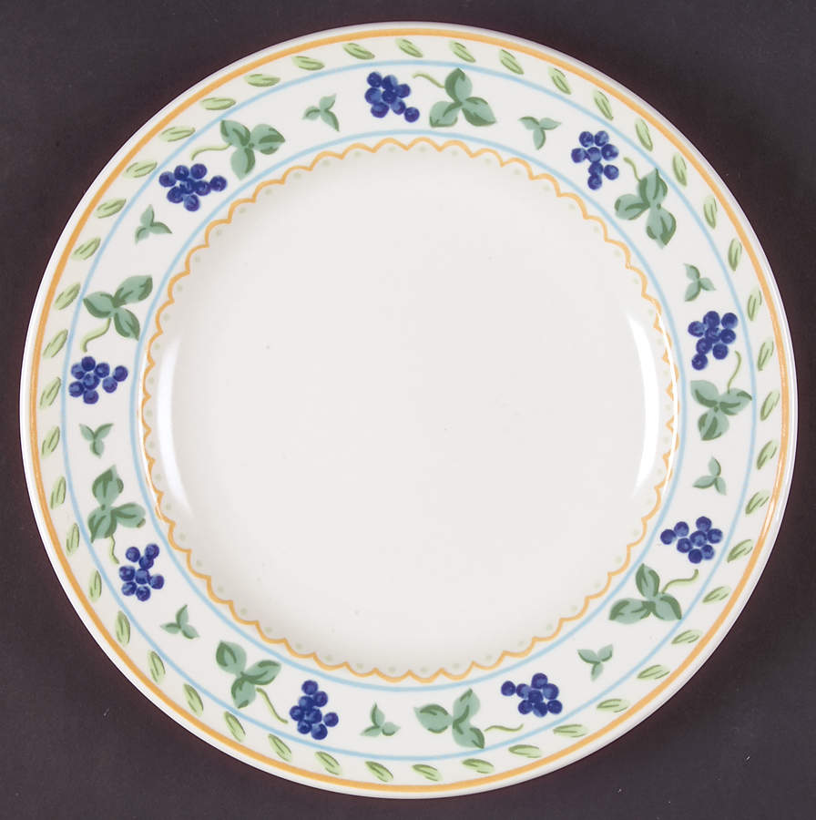 Wine & Roses Salad Plate by Mikasa-1