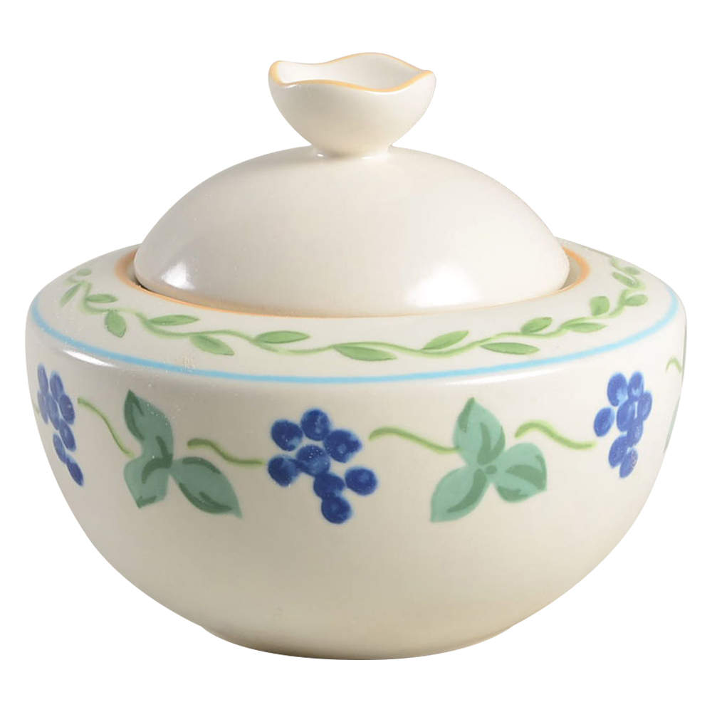 Wine & Roses Sugar Bowl & Lid by Mikasa-1