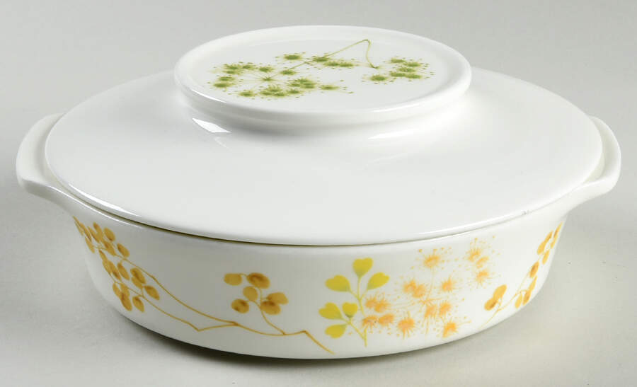 Woodcliff Lugged Soup Bowl & Cover by Mikasa-1