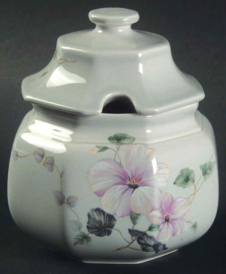 Woodsong Sugar Bowl & Lid by Mikasa-1