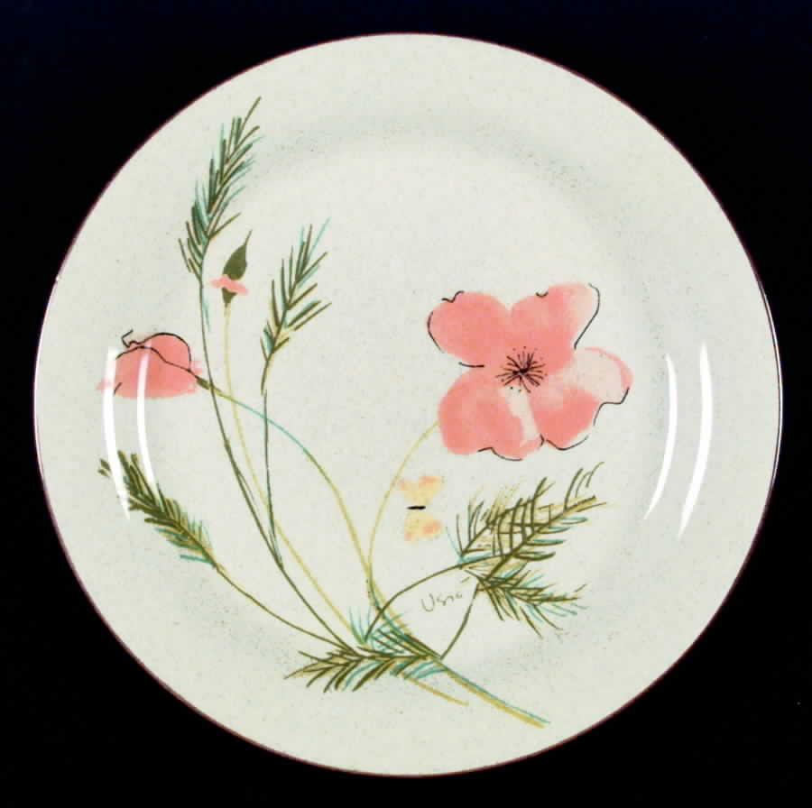 Woodland Poppy Dinner Plate by Mikasa-1