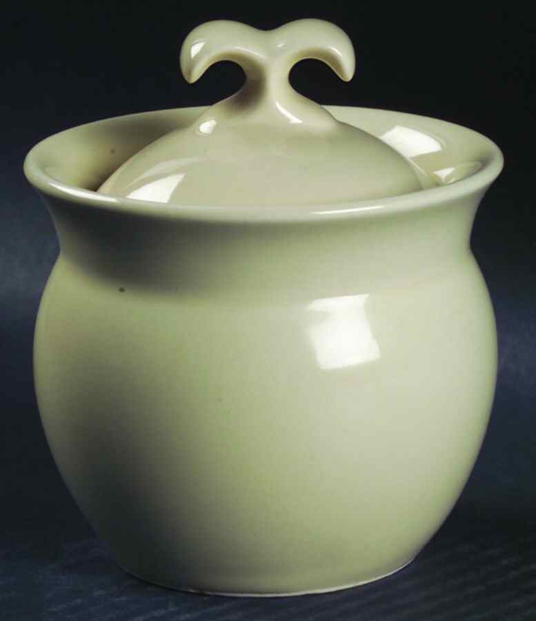 Yellow Sugar Bowl & Lid by Mikasa-1
