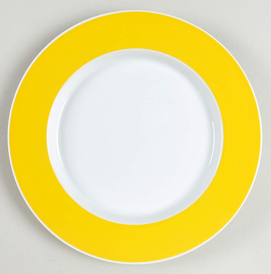 Yellow Salad Plate by Mikasa-1