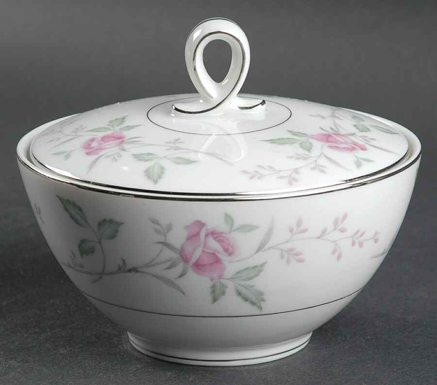 Yours Truly Sugar Bowl & Lid by Mikasa-1