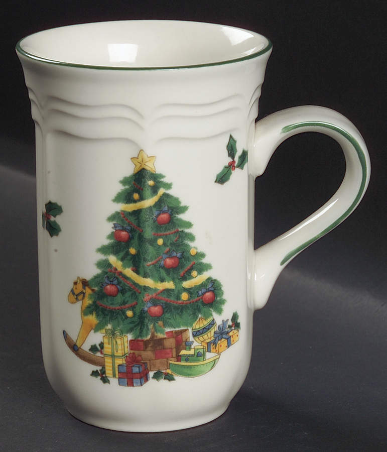 Yule Glow Cappuccino Mug by Mikasa-1