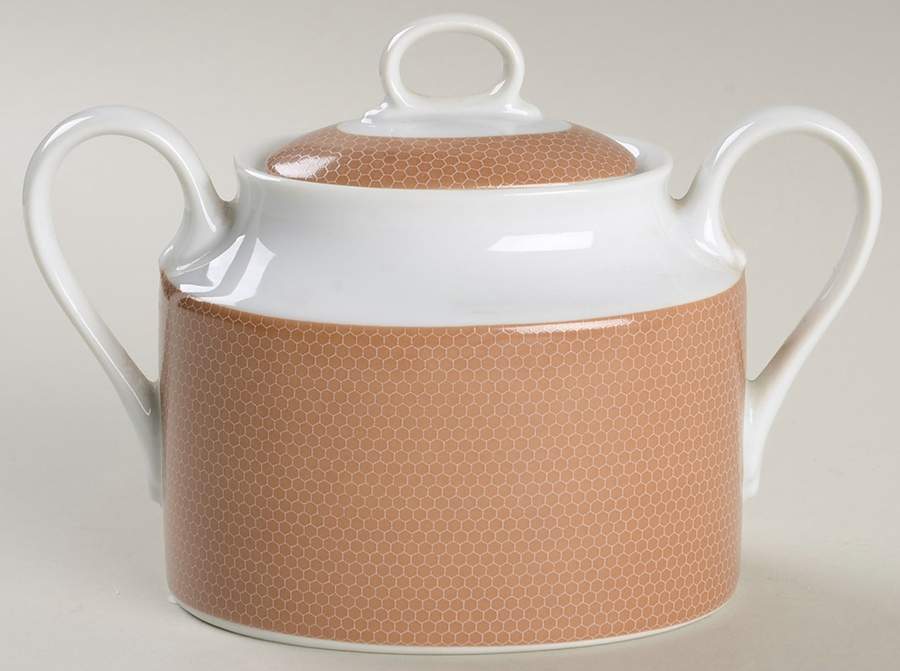Zephyr Suede Sugar Bowl & Lid by Mikasa-1