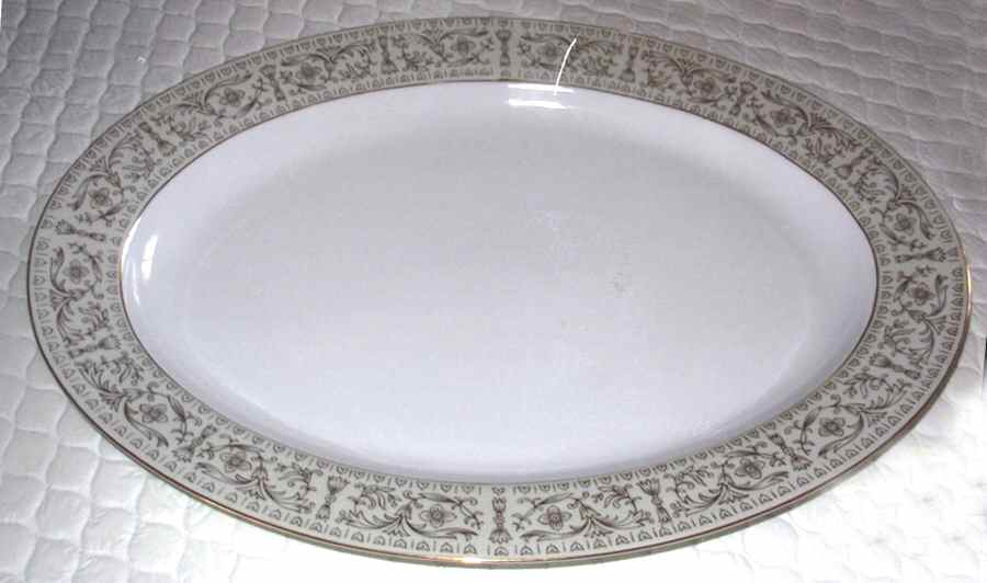 Chatelaine 16" Oval Serving Platter by Mimosa-1