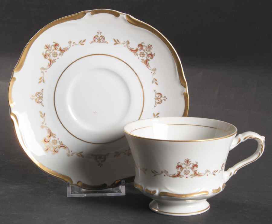Coventry Footed Cup & Saucer Set by Mimosa-1