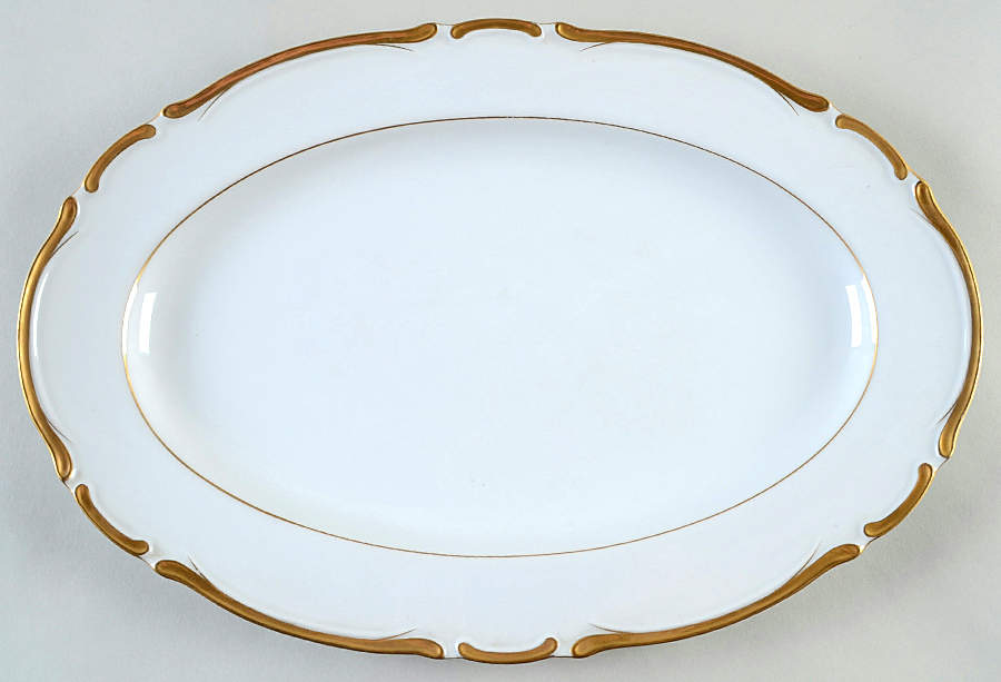 Grosvenor 14" Oval Serving Platter by Mimosa-1