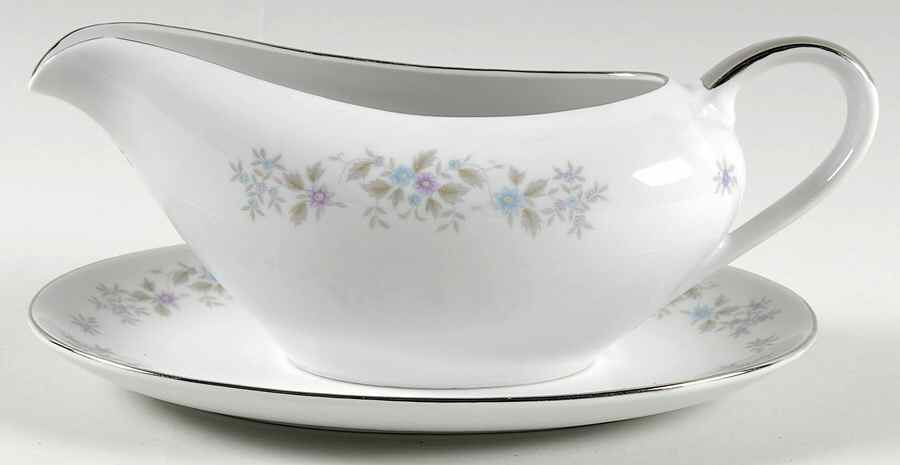 Jessamine Gravy Boat & Underplate by Mimosa-1