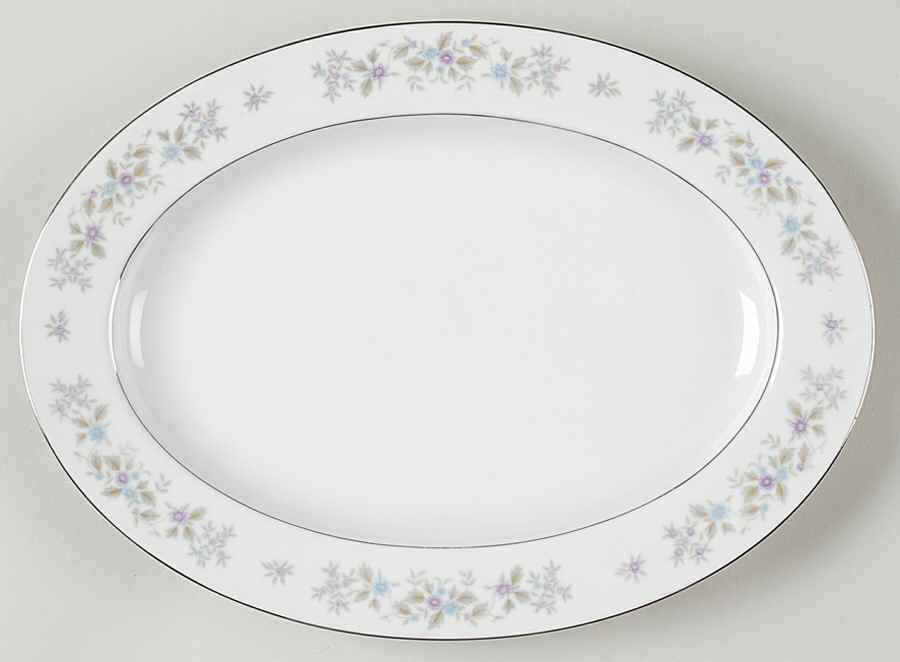 Jessamine 12" Oval Serving Platter by Mimosa-1