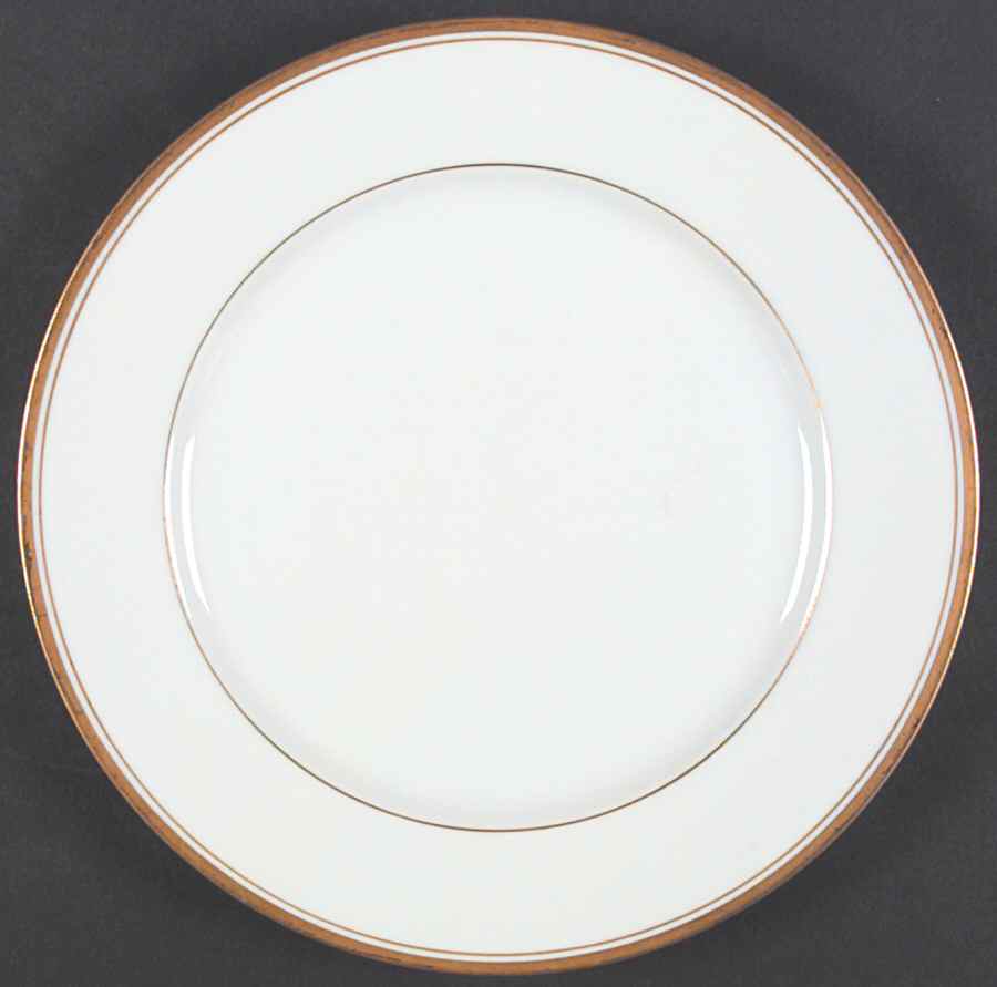 Noblesse (Gold Trim) Dinner Plate by Mimosa-1