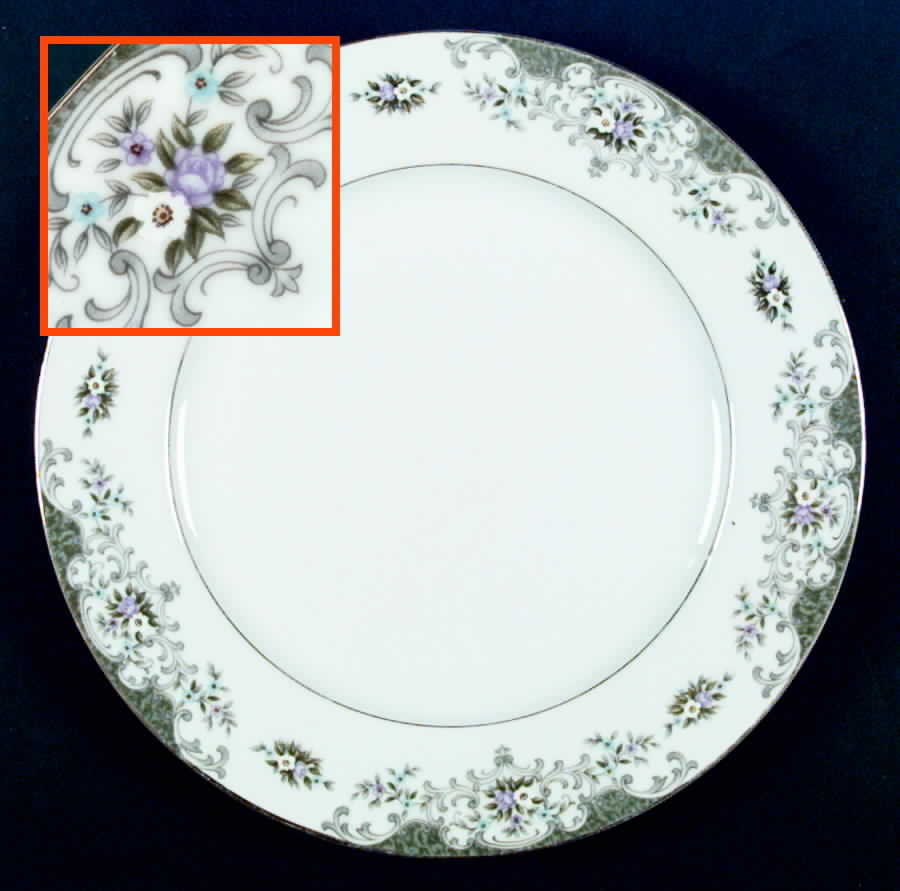 Victorienne Dinner Plate by Mimosa-1