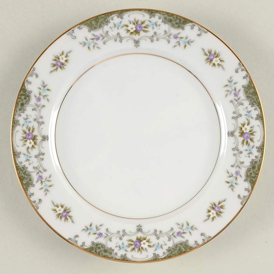 Victorienne Salad Plate by Mimosa-1