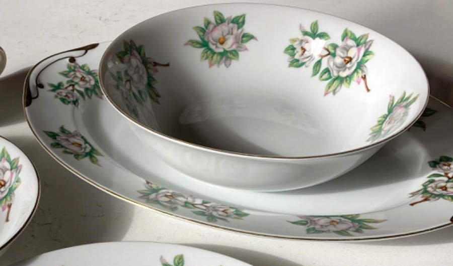 Maybells 16" Oval Serving Platter by Mino-1