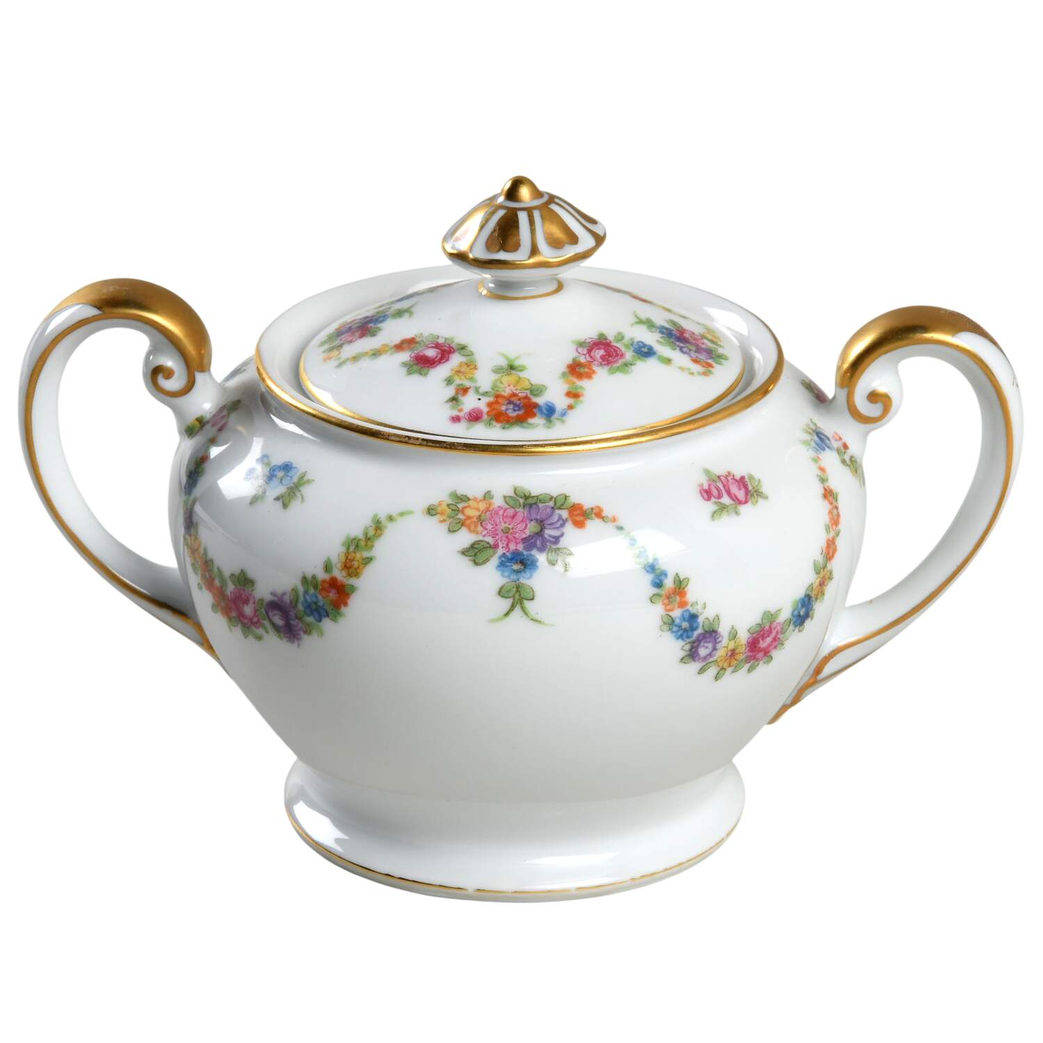 Aloha Sugar Bowl & Lid by Mikado-1