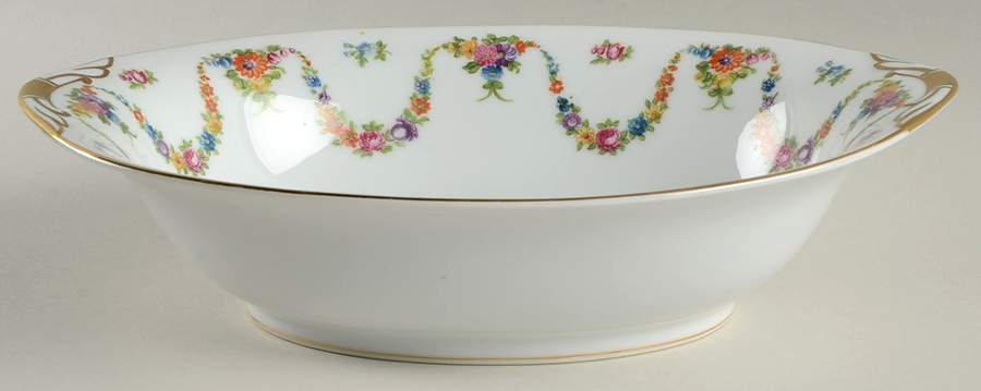Aloha 10" Oval Vegetable Bowl by Mikado-1