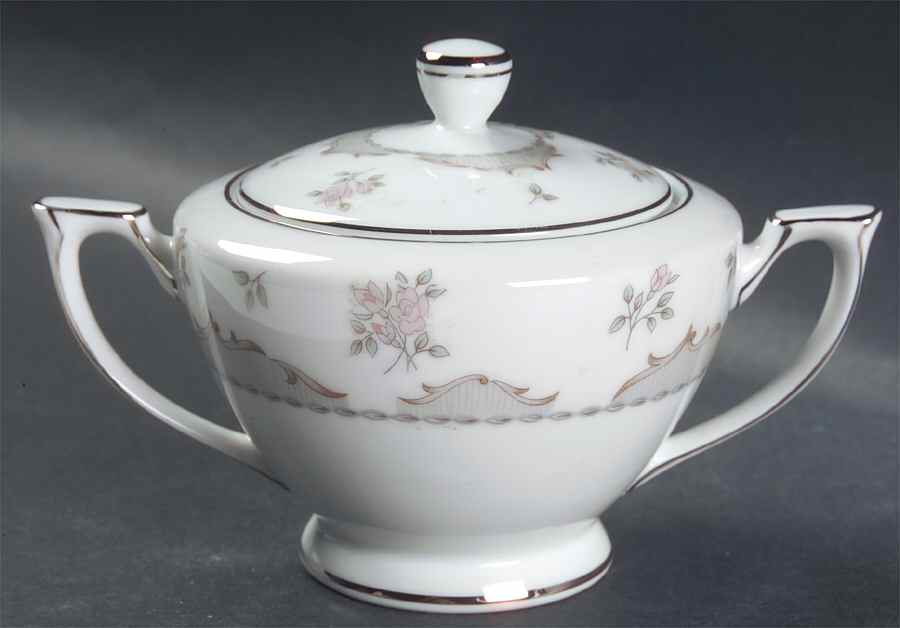 Dorchester Sugar Bowl & Lid by Mikado-1