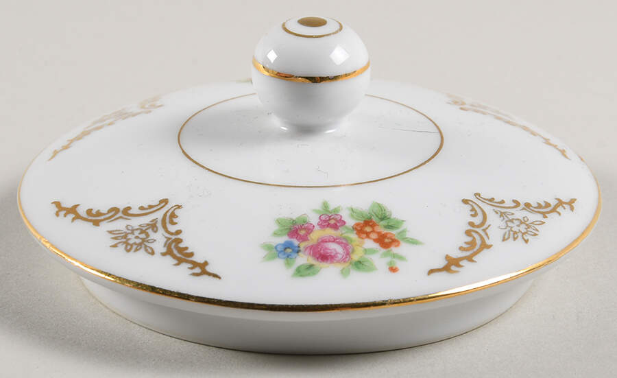 Dresden Lid for Sugar Bowl by Mikado-1
