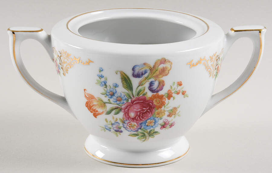 Dresden Sugar Bowl No Lid by Mikado-1