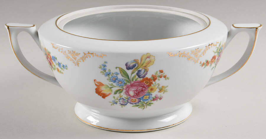 Dresden Round Vegetable No Lid by Mikado-1