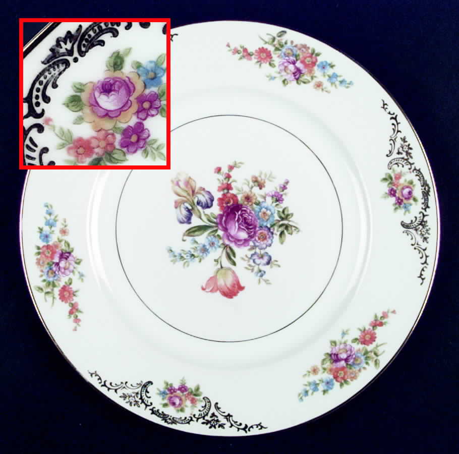 Dresden Dinner Plate by Mikado-1