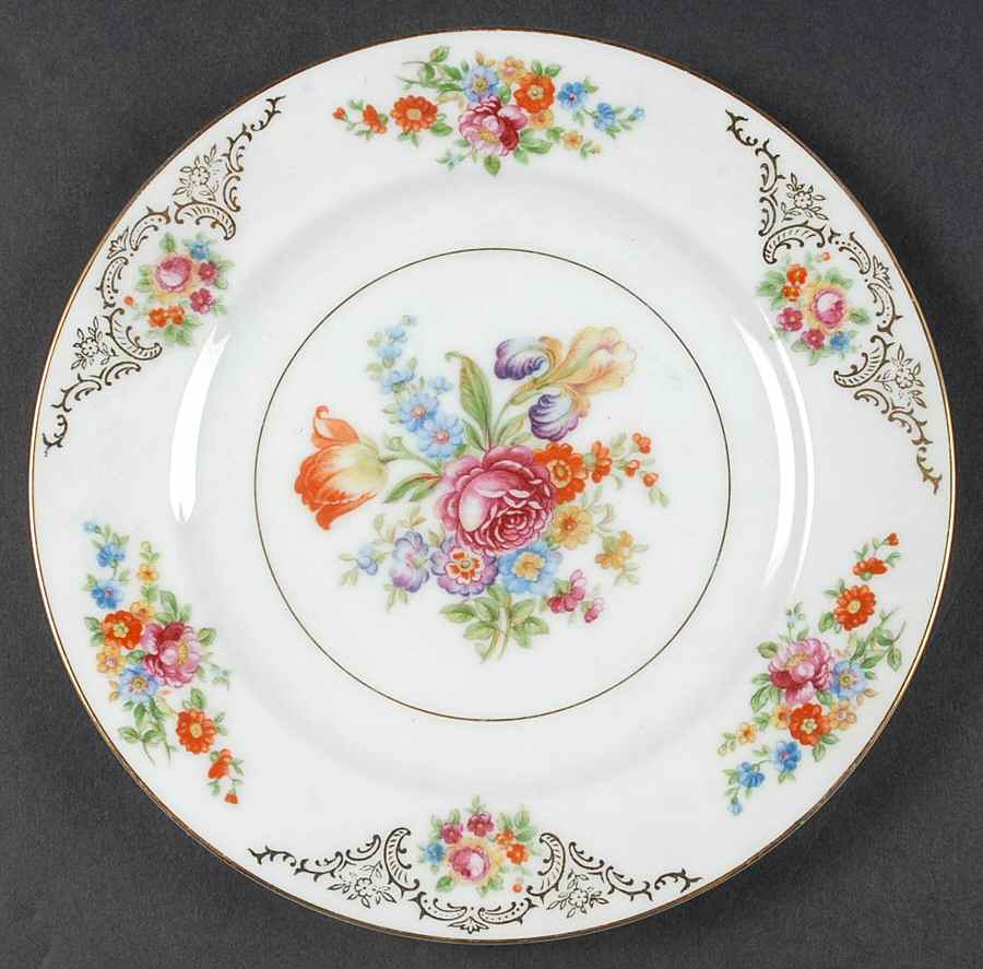 Dresden Salad Plate by Mikado-1