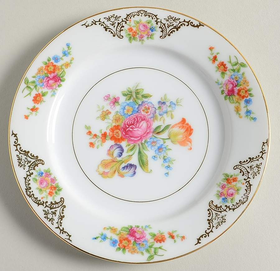 Dresden Bread & Butter Plate by Mikado-1