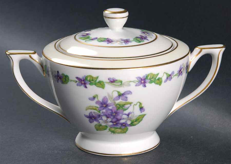 Flirtation Sugar Bowl & Lid by Mikado-1