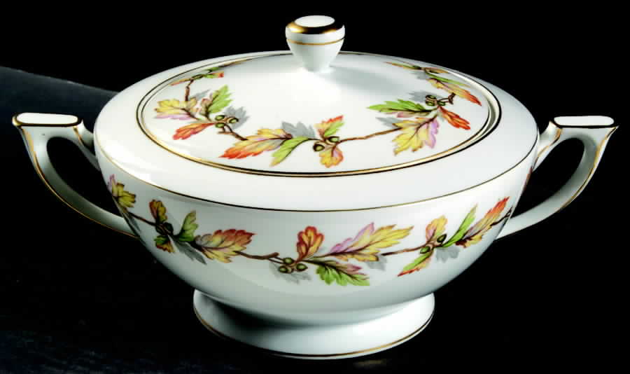 Glendale Round Covered Vegetable by Mikado-1