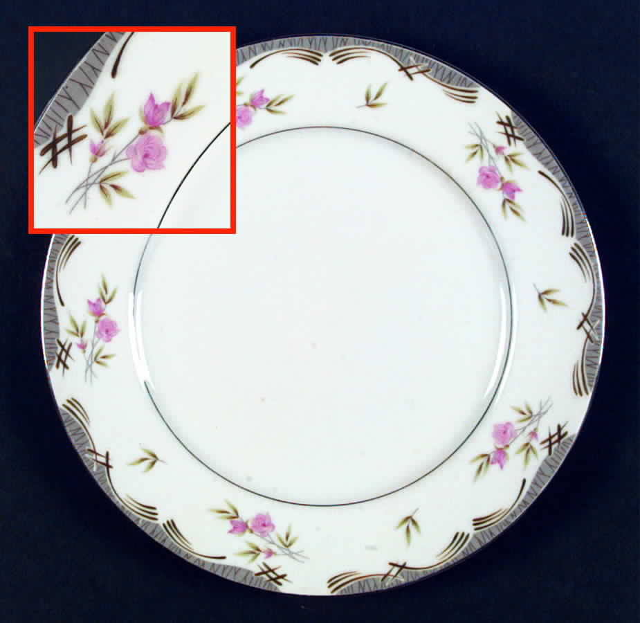 Hampton Dinner Plate by Mikado-1