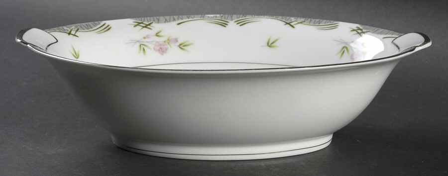 Hampton 10" Oval Vegetable Bowl by Mikado-1