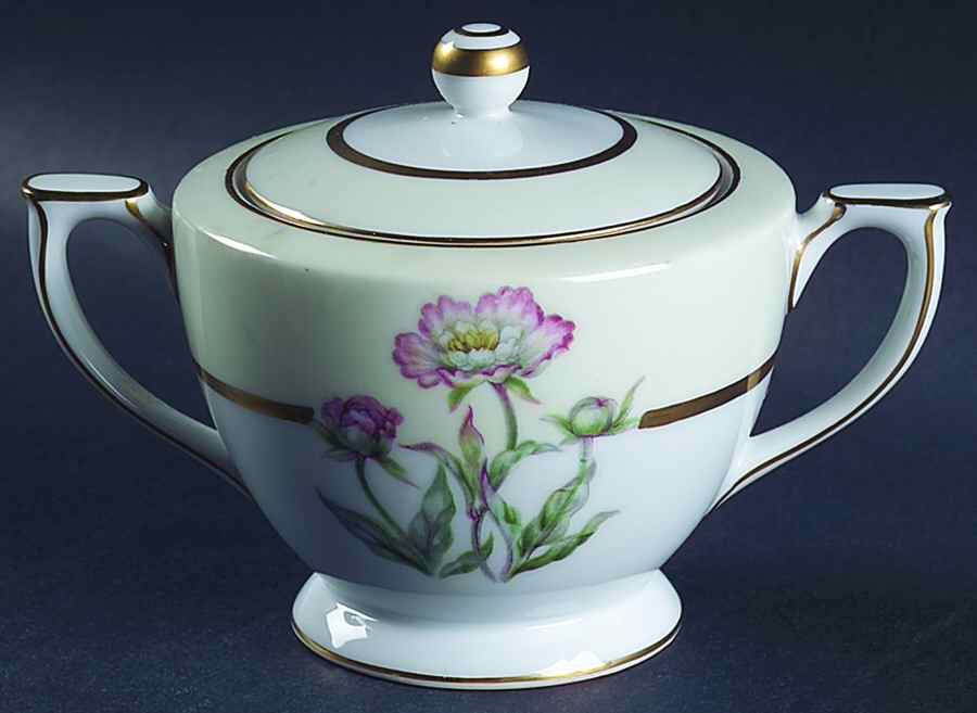 Harmony Sugar Bowl & Lid by Mikado-1