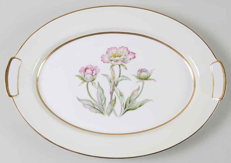 Harmony 14" Oval Serving Platter by Mikado-1
