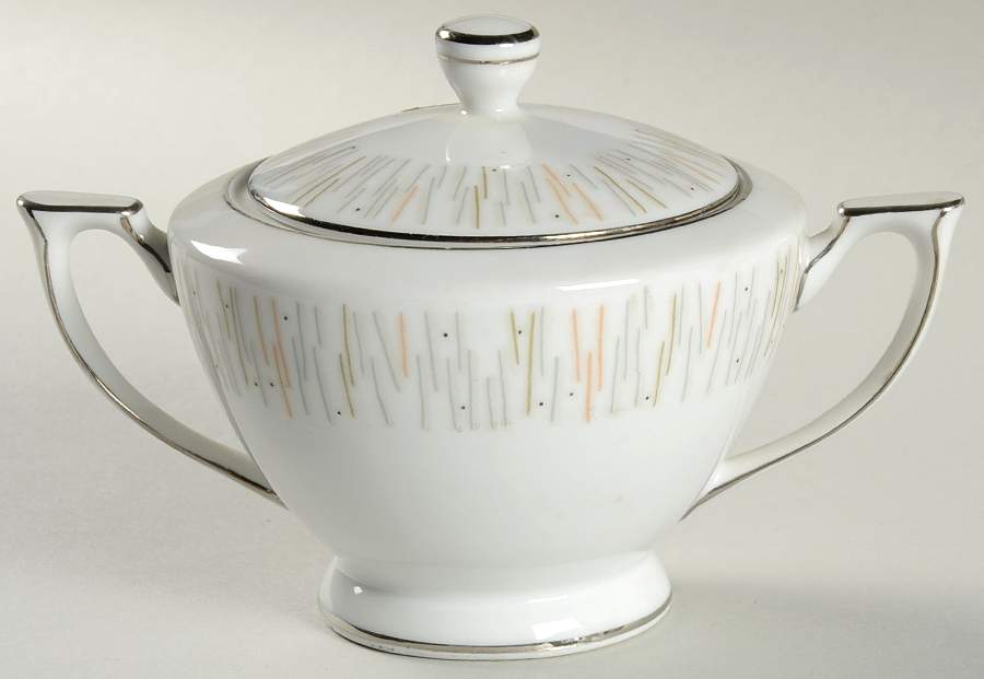 Jack Straws Sugar Bowl & Lid by Mikado-1