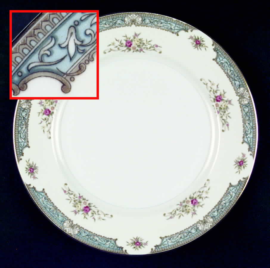 Lyric Dinner Plate by Mikado-1
