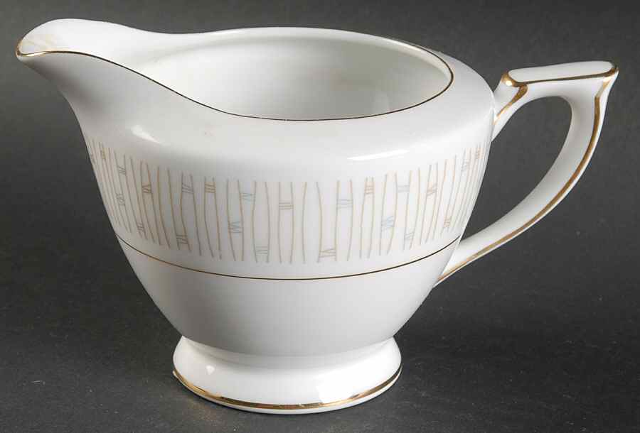 Malay Gold & Gray Creamer by Mikado-1